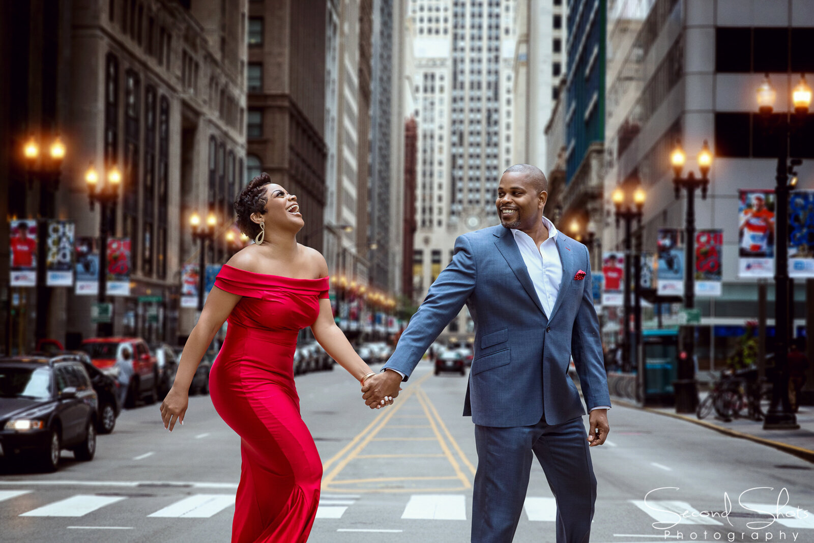 Downtown Chicago Engagement Photos