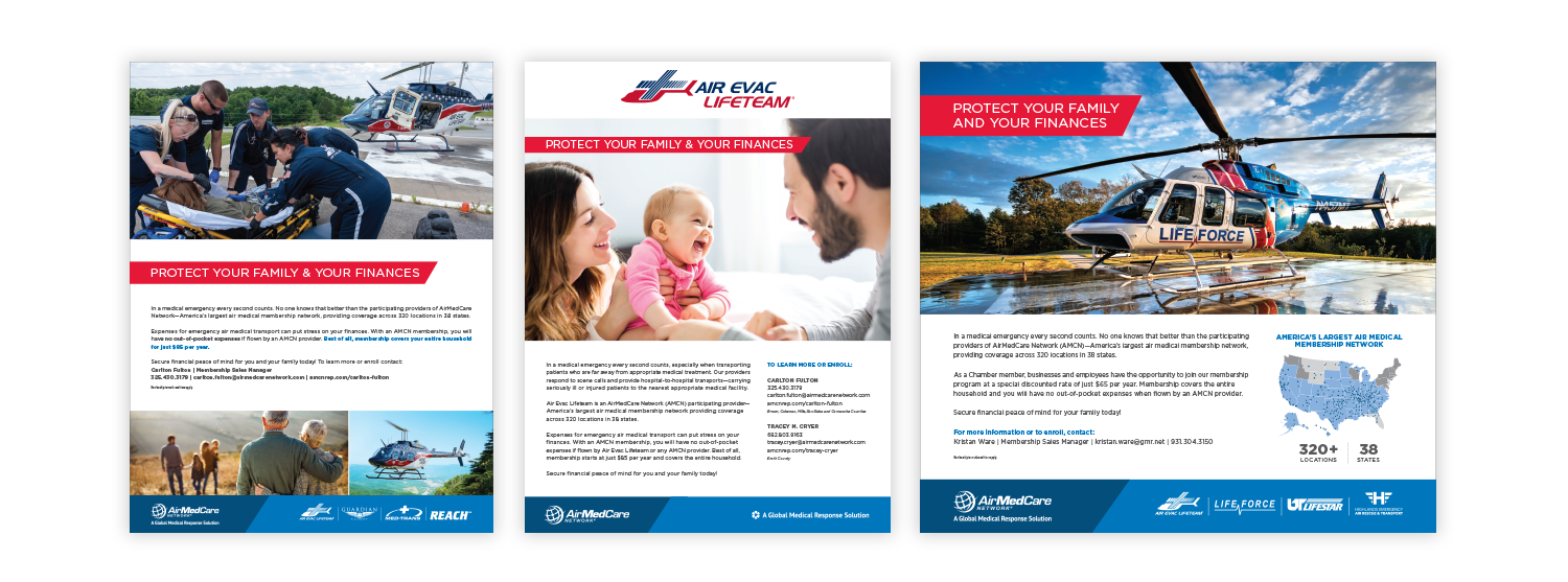 Global Medical Response | Print Ads | Graphic Designer | Van Curen Creative