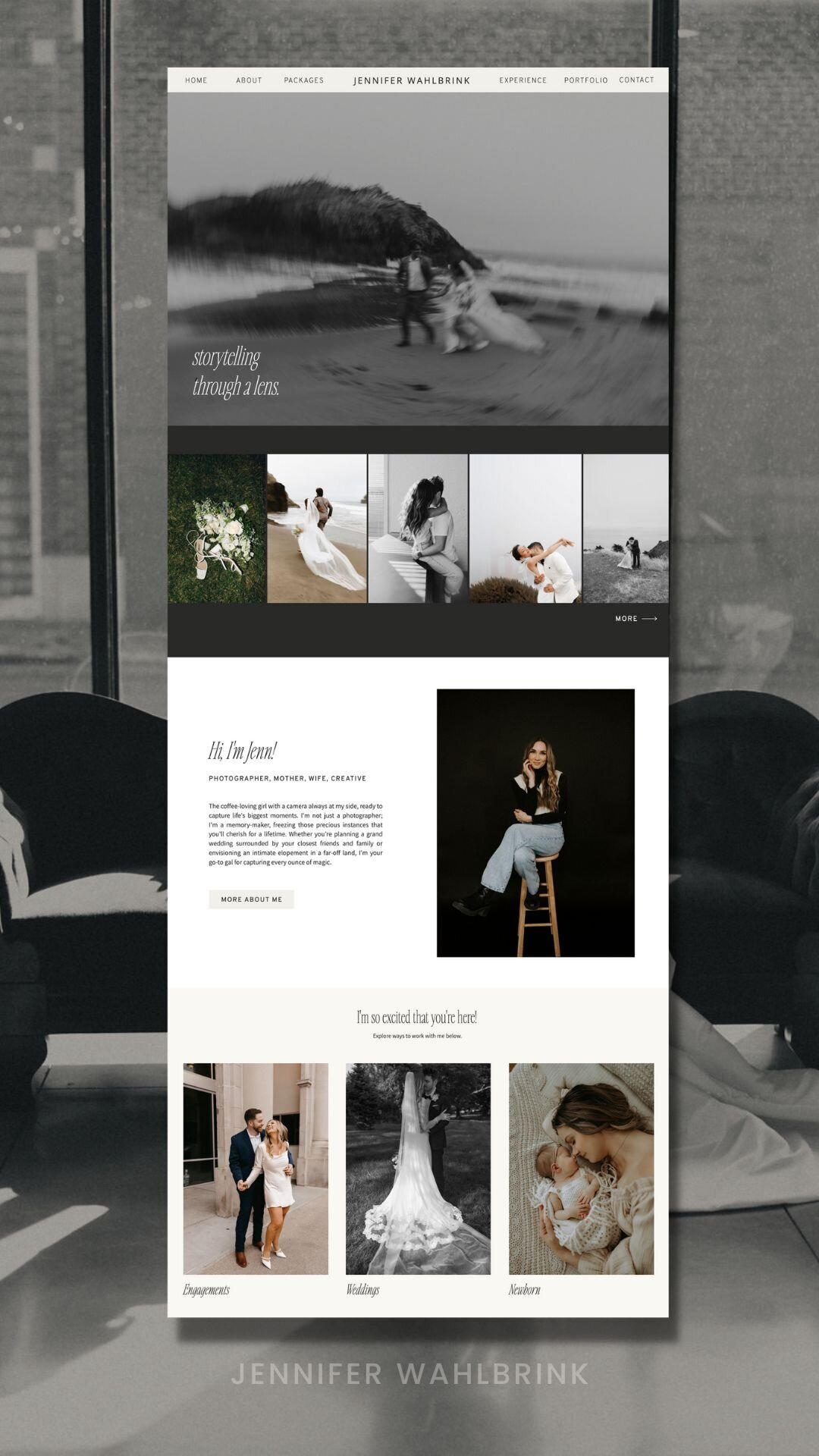 photographer-custom-website-design