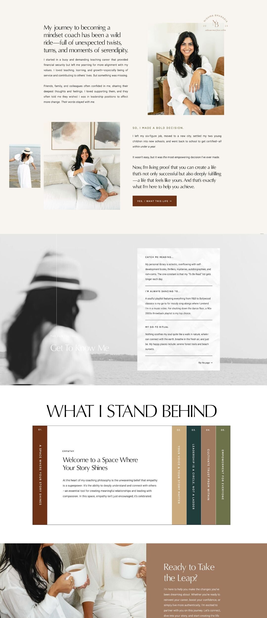 Mindset Life Coach Website