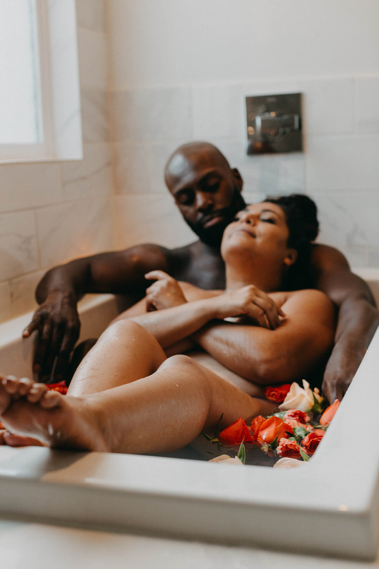 couples bathtub boudoir az