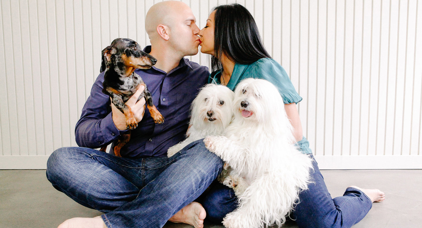 Family photography with dogs  in San Francisco
