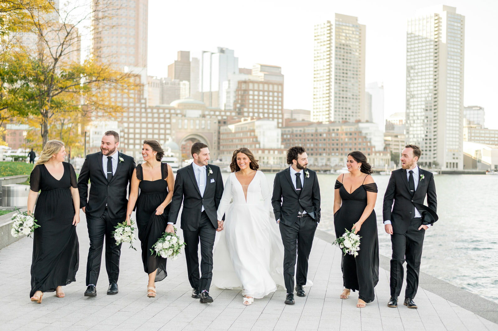 Davios Wedding Party, Boston