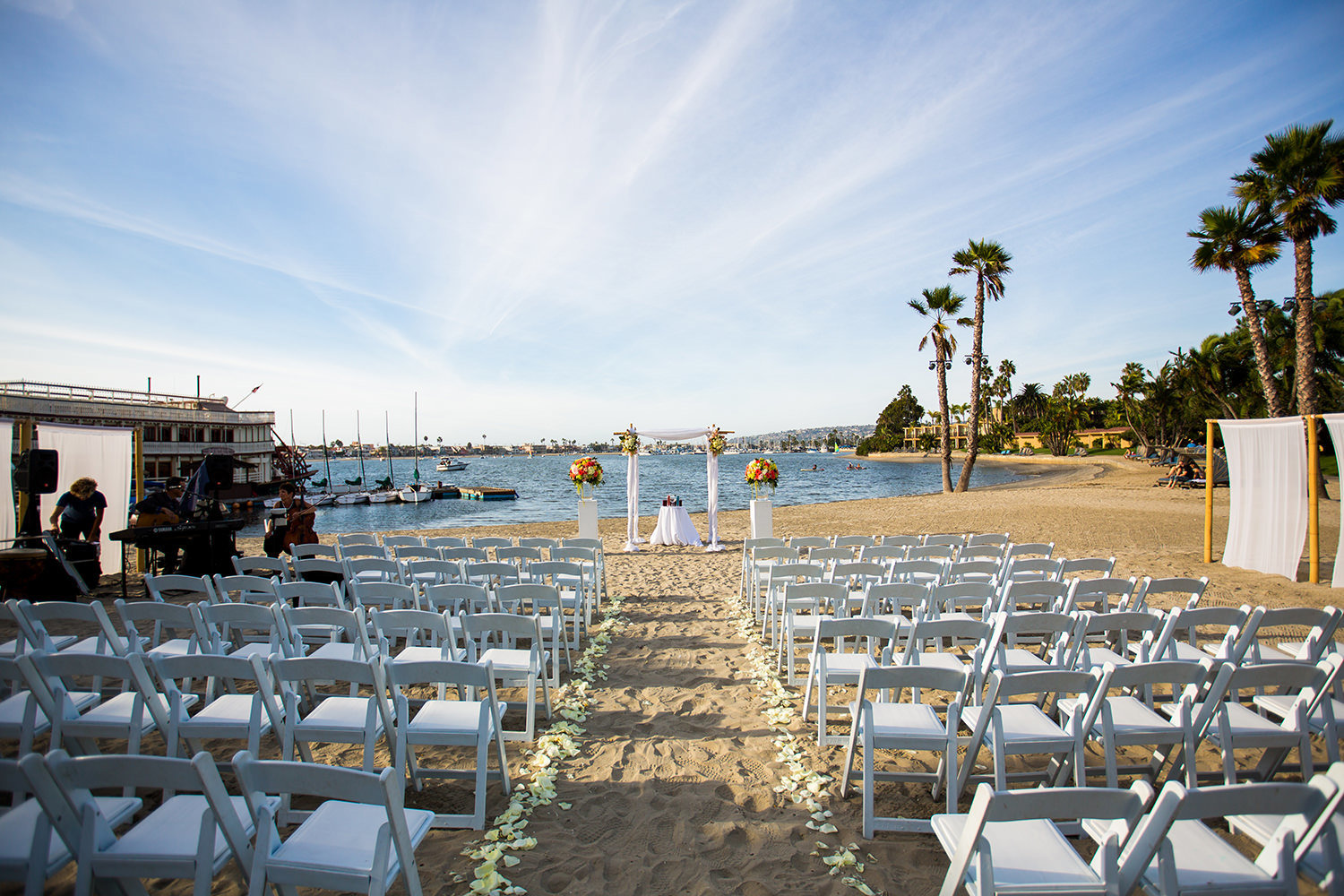 stunning ceremony space at the bahia