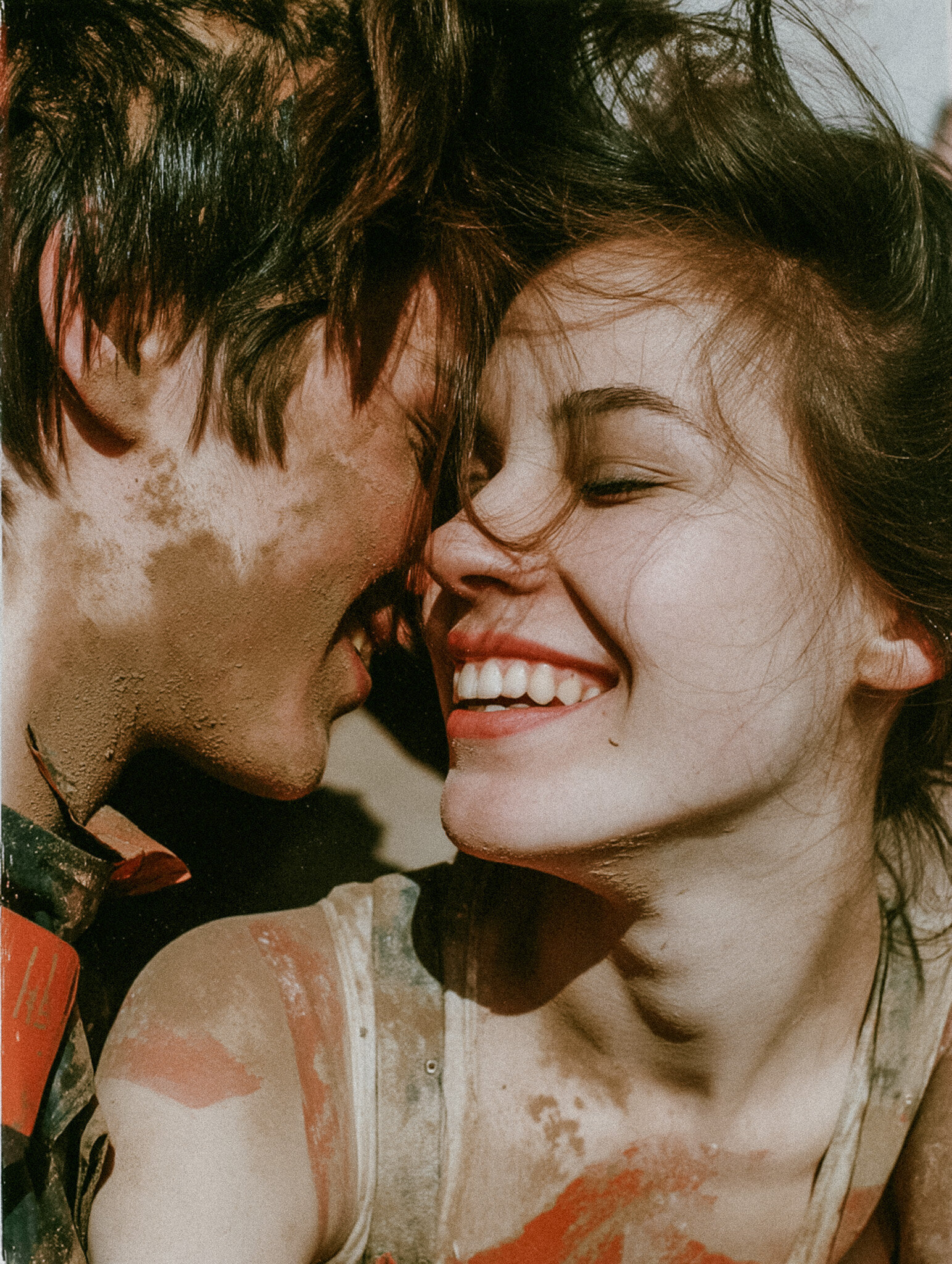 Joyful Outdoor Couple