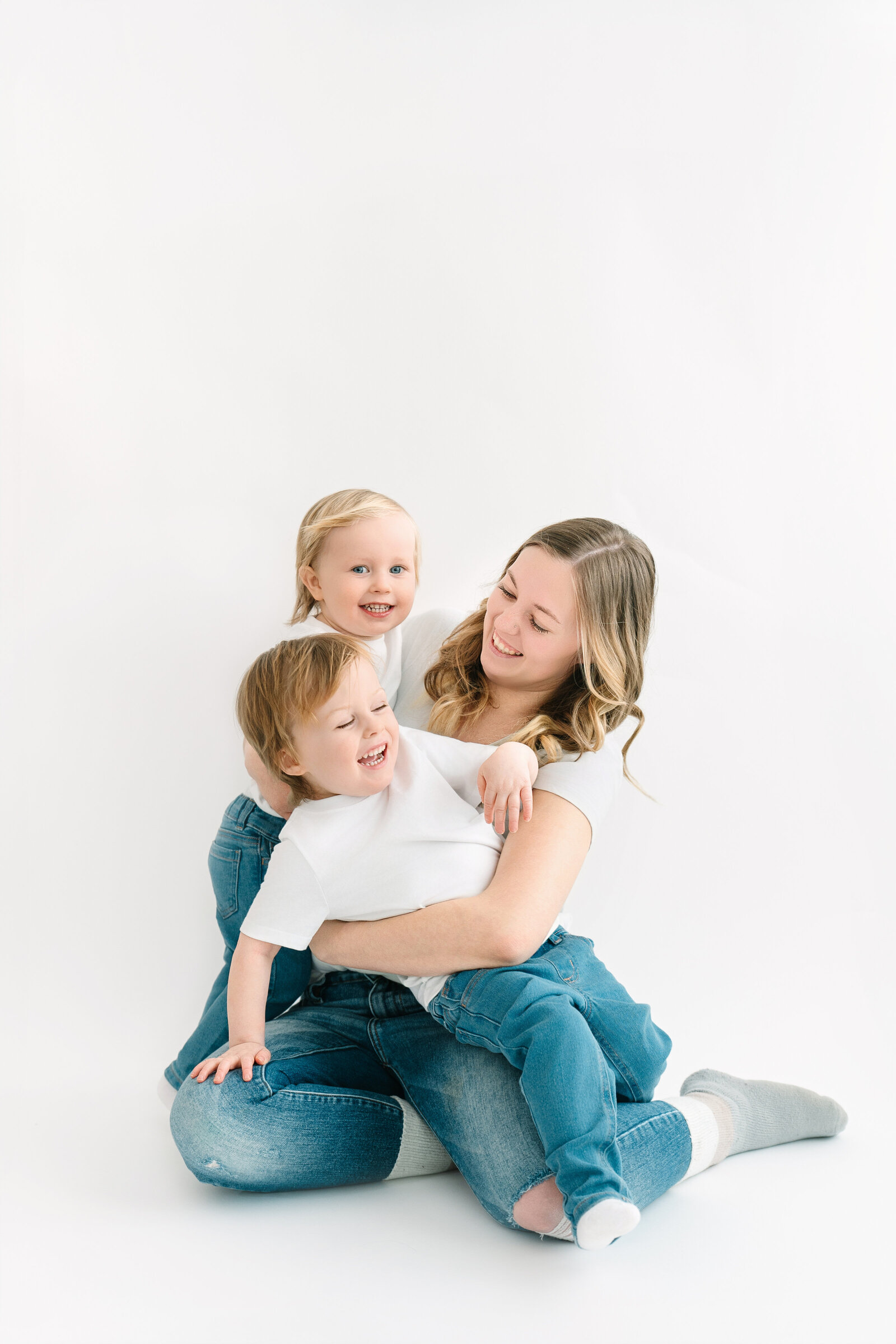 family photography session in iron mountain