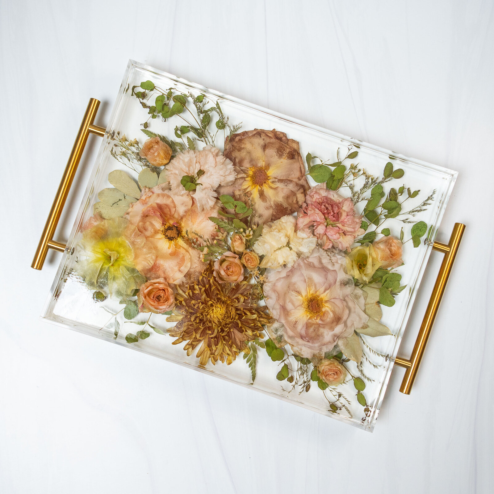 tray gold pink brown white yellow mum Sarah-MichelleW