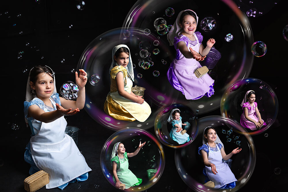 bubbles-girl-magical-dreamy-colorful-creative-fairy-tale-cinderella