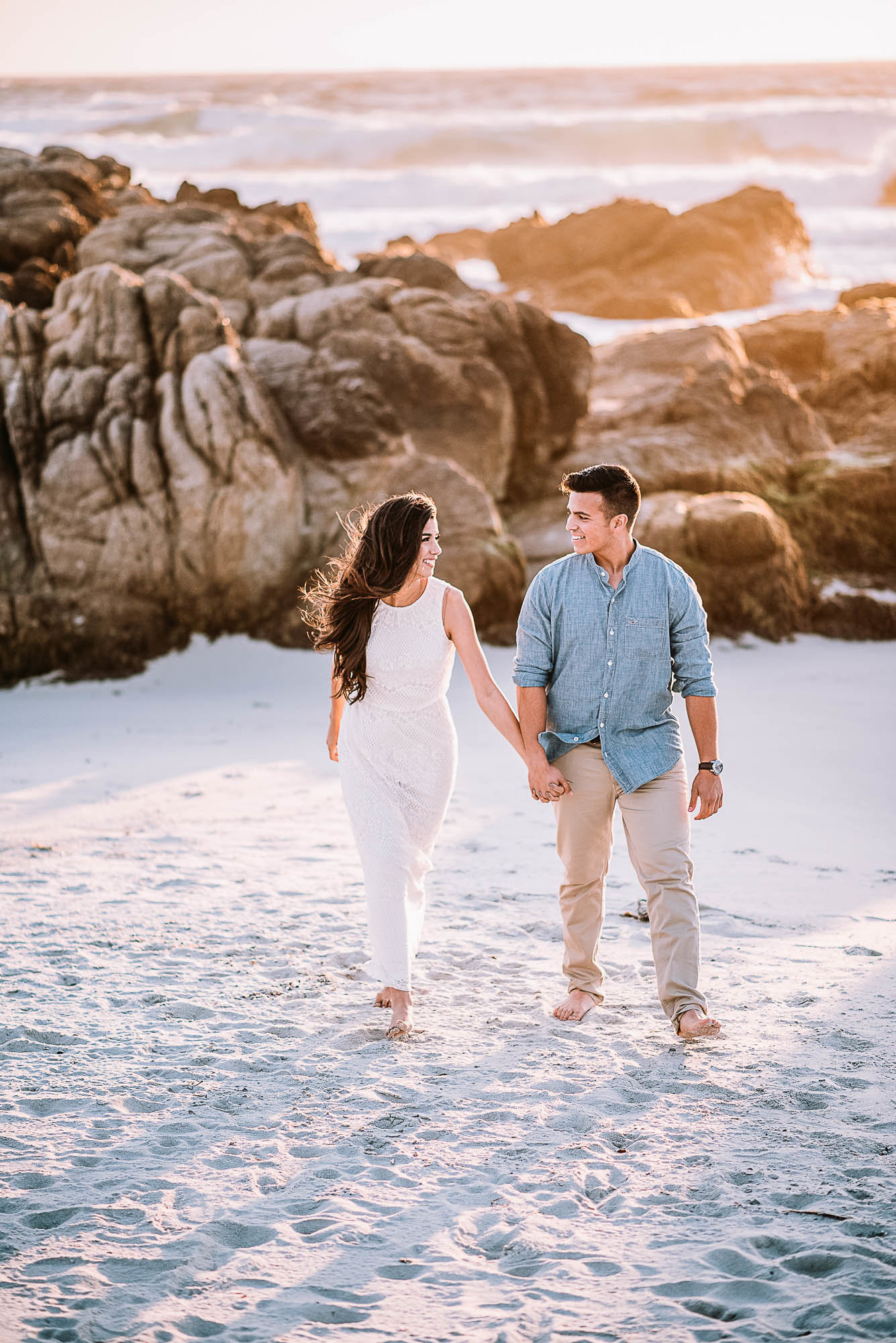 Carmel by the sea engagement photos-004