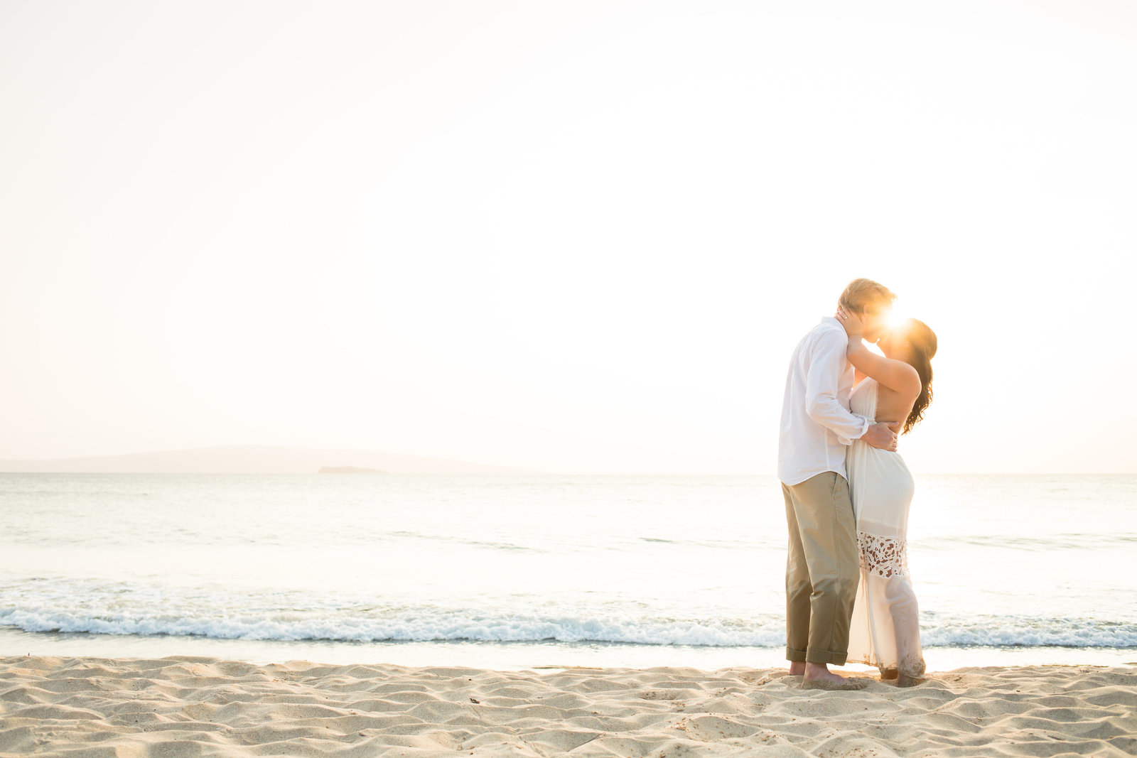 Magical Maui proposal on the beach in Hawaii