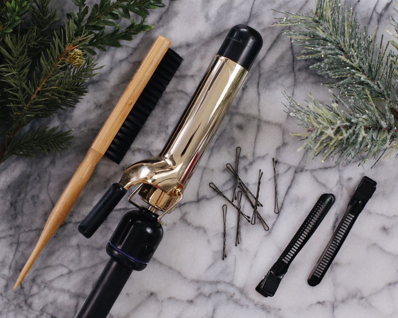Christmas + Gold Hair Products