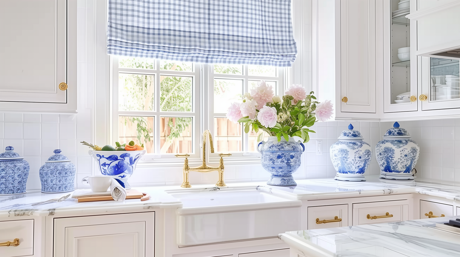 Custom kitchen renovation design with chinoiserie inspired traditional details. Kitchen design for historical Cape Charles homes.