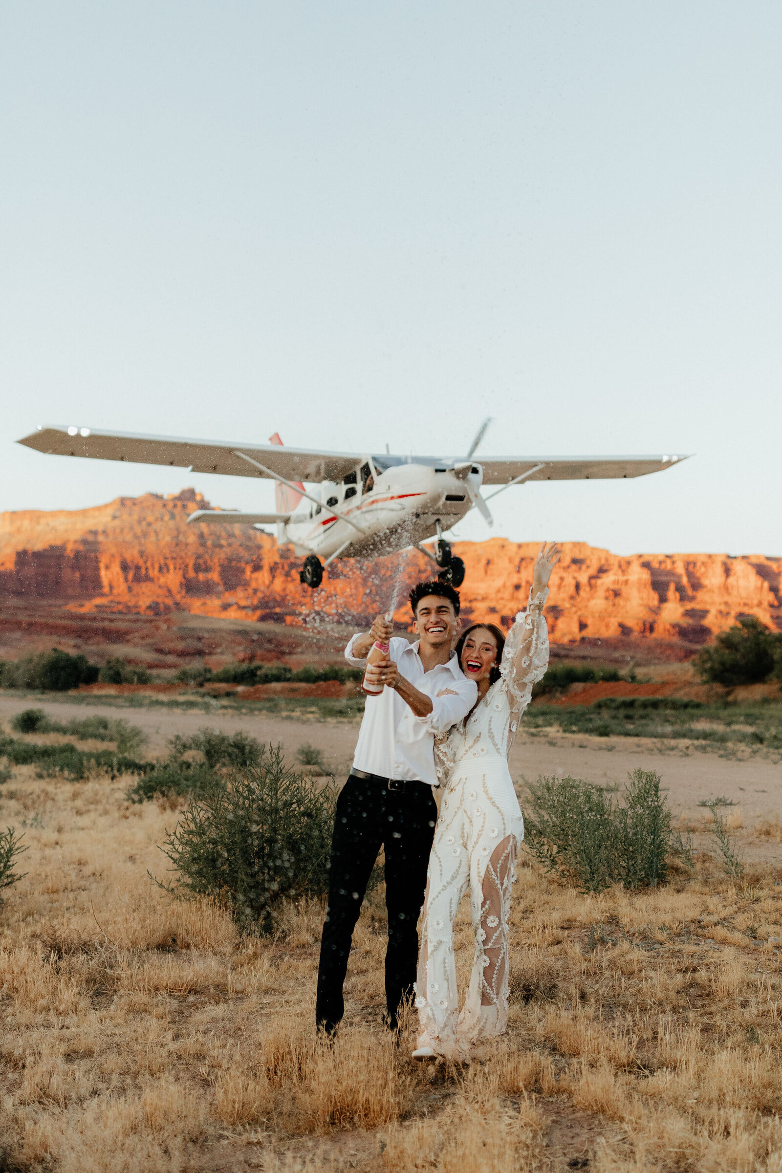 Destination adventure elopement in Utah’s rugged landscapes