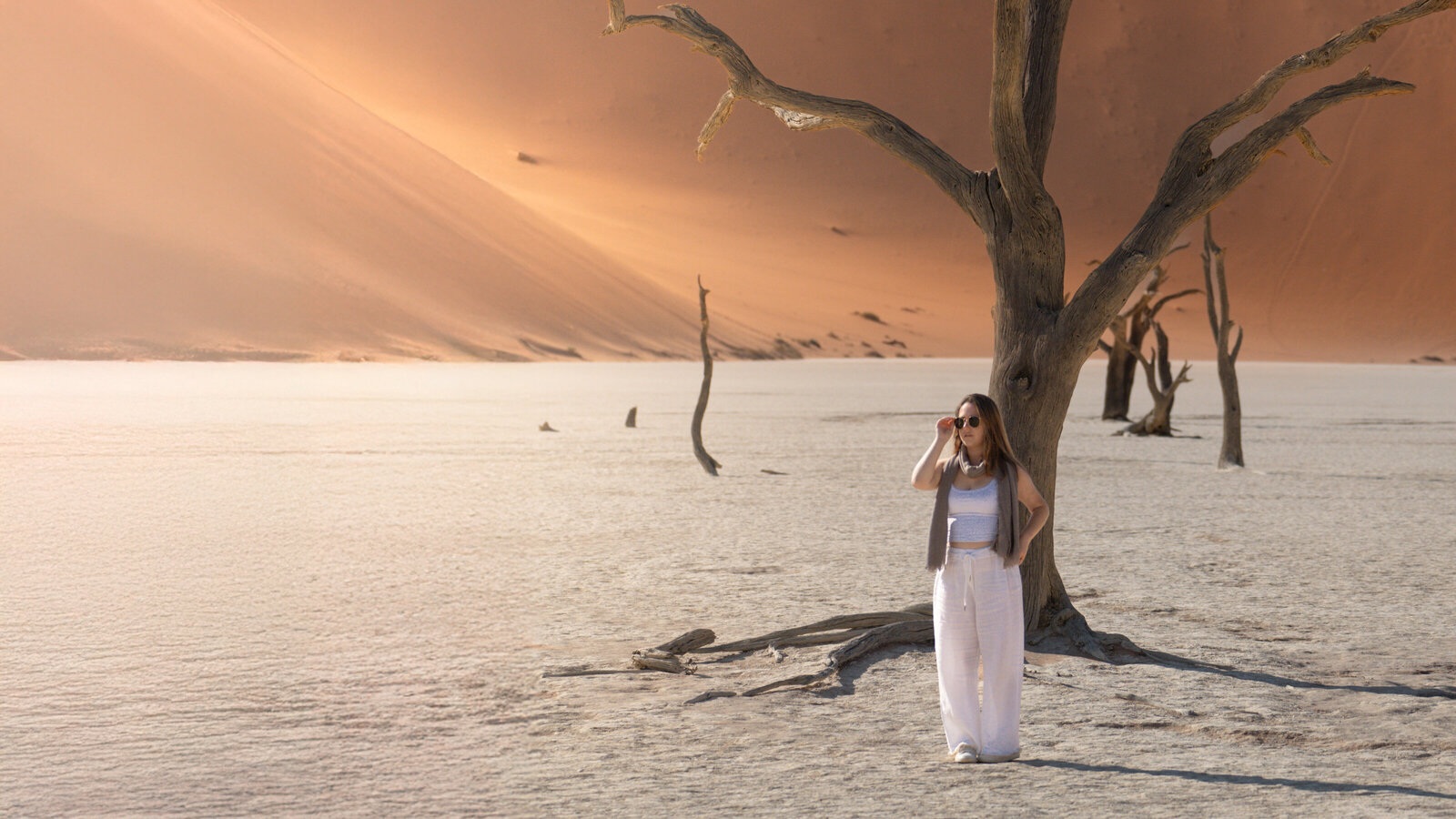 Erin Away in Deadvlei