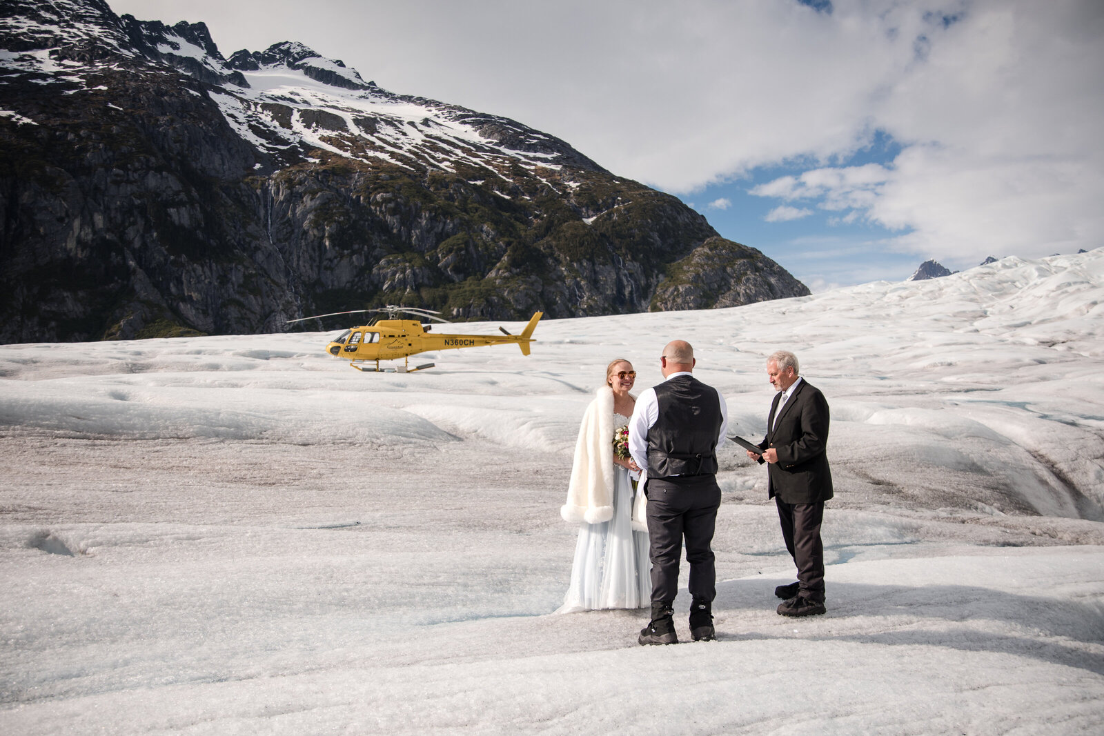 Christine Johnson Photography - Rachel and Bill Wedding Glacier Juneau AK -27