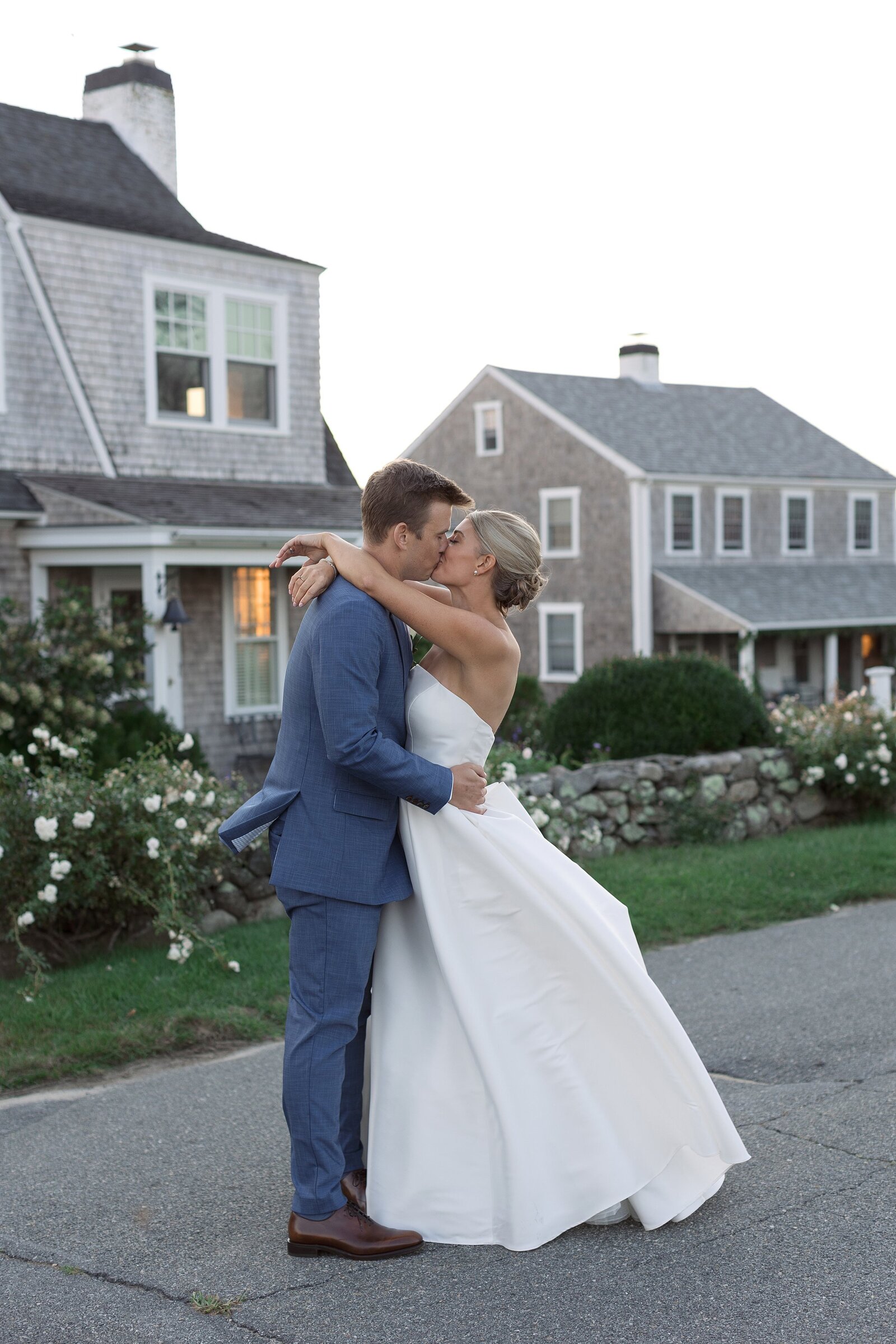 Tented South Dartmouth wedding at Salters Point. Deborah Zoe Photography.