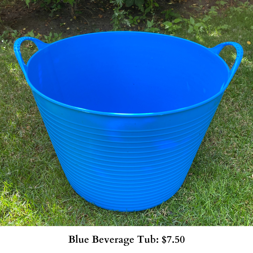 Blue Beverage Tub-484