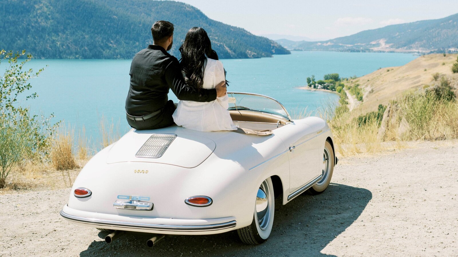 Vintage Engagement Car for Hire | Porsche 356 Speedster