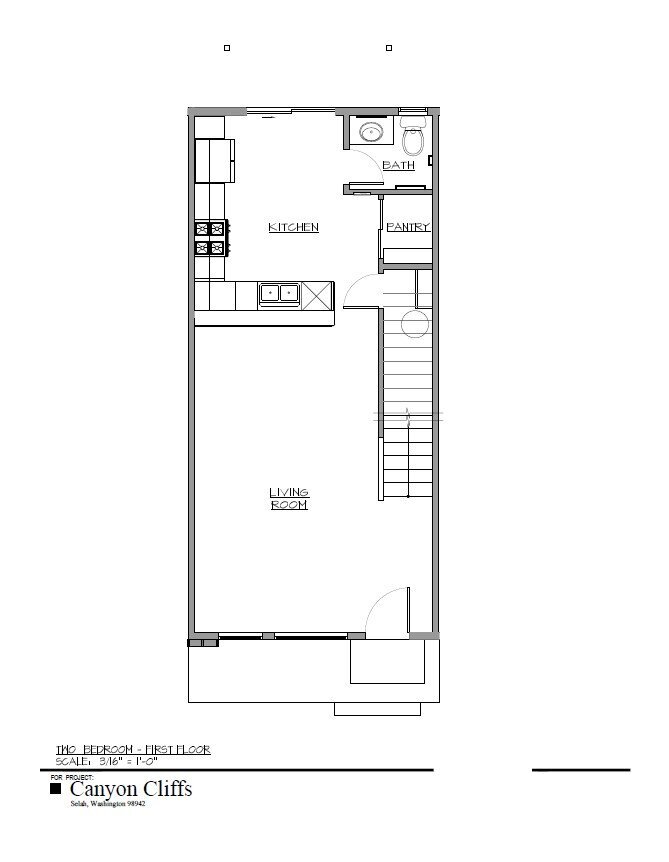 2 bedroom first floor