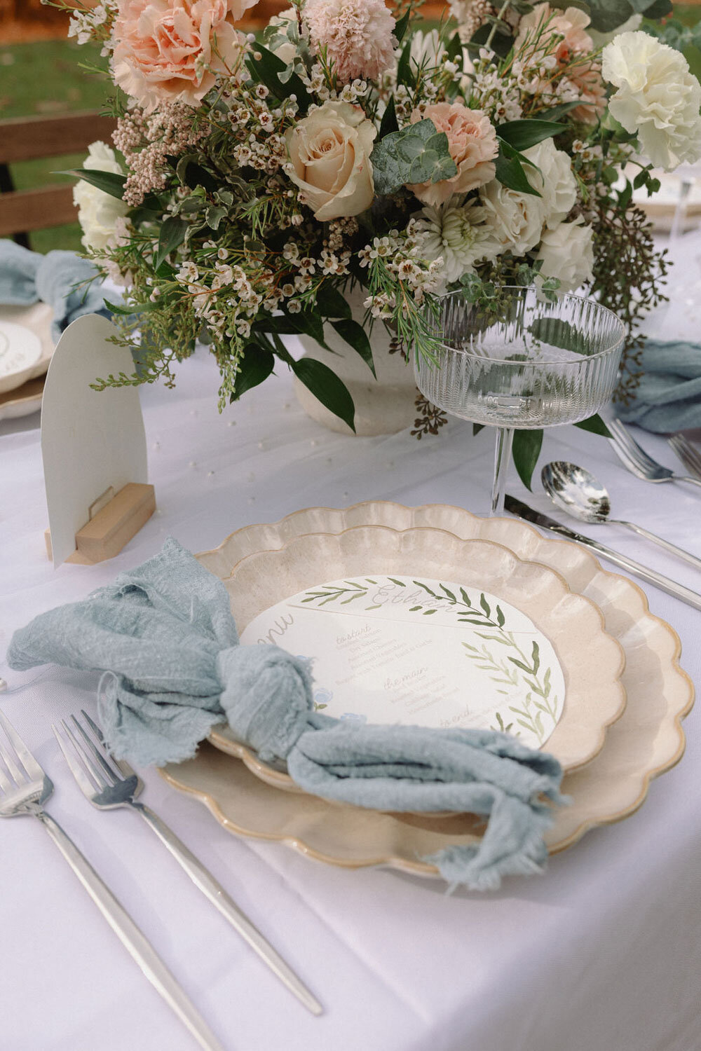 Elegant table setup