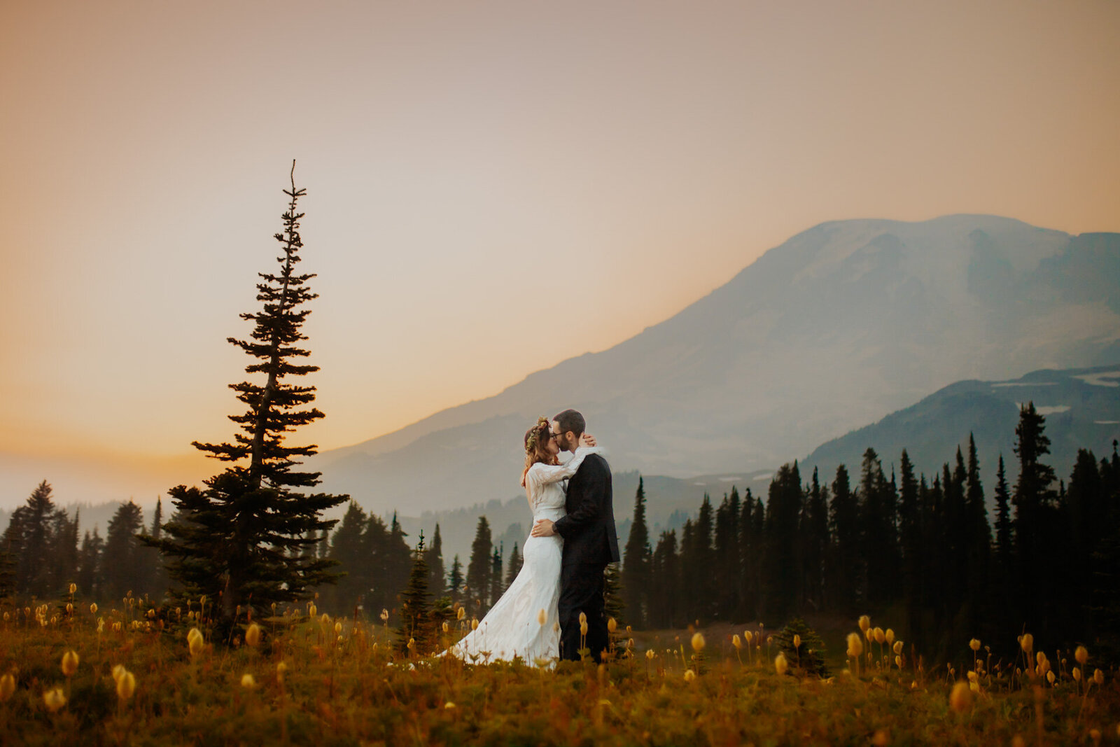 athena-and-camron-lightroom-ai-effects-SAIMAGIC-Ai-Magic-Background-Skies-SAIMAGIC2-background-mount-rainier-bride-wedding-HERO-2