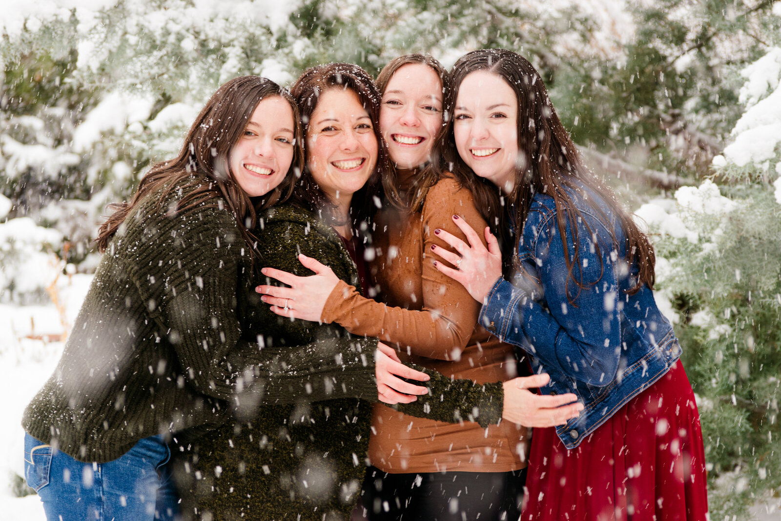 Family-snow