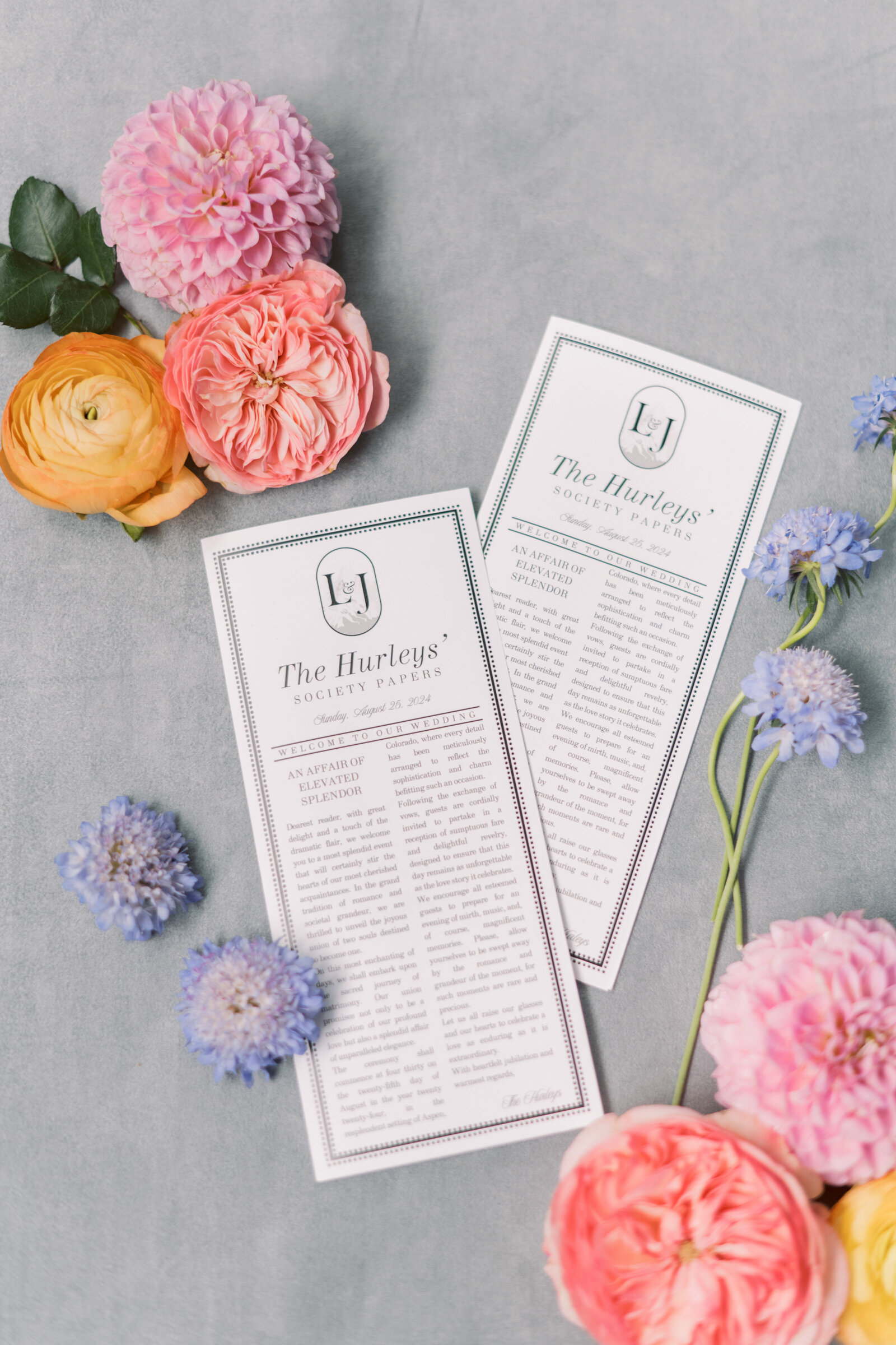 Bridgerton-Inspired Aspen, Colorado summer wedding