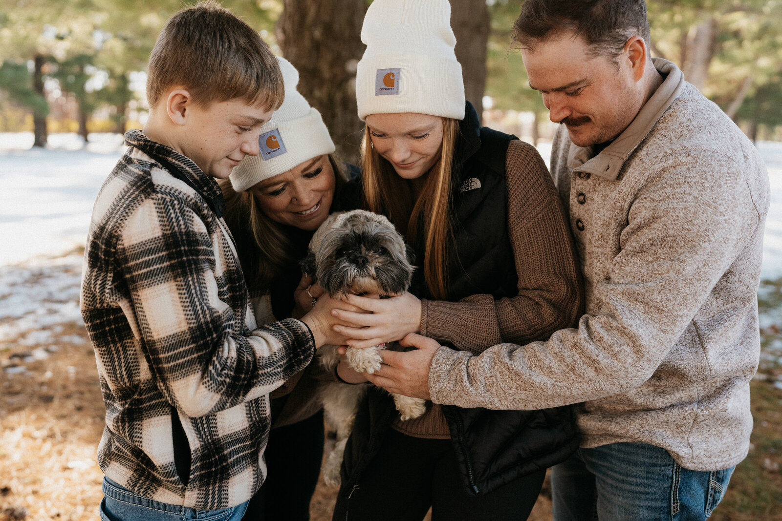 Iowa Family Photos Winter Christmas Card-7