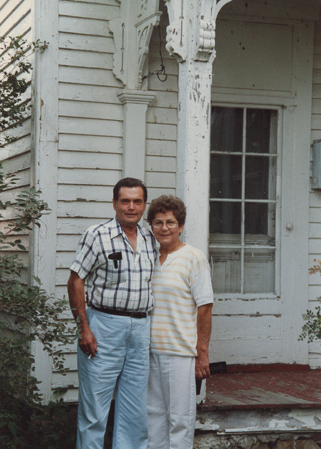 Victorian House and Grandparents