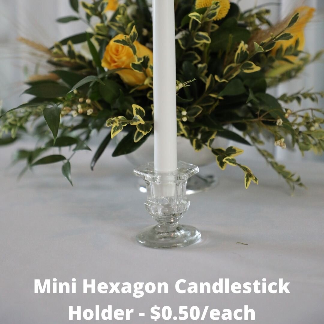 hexagon candlestick