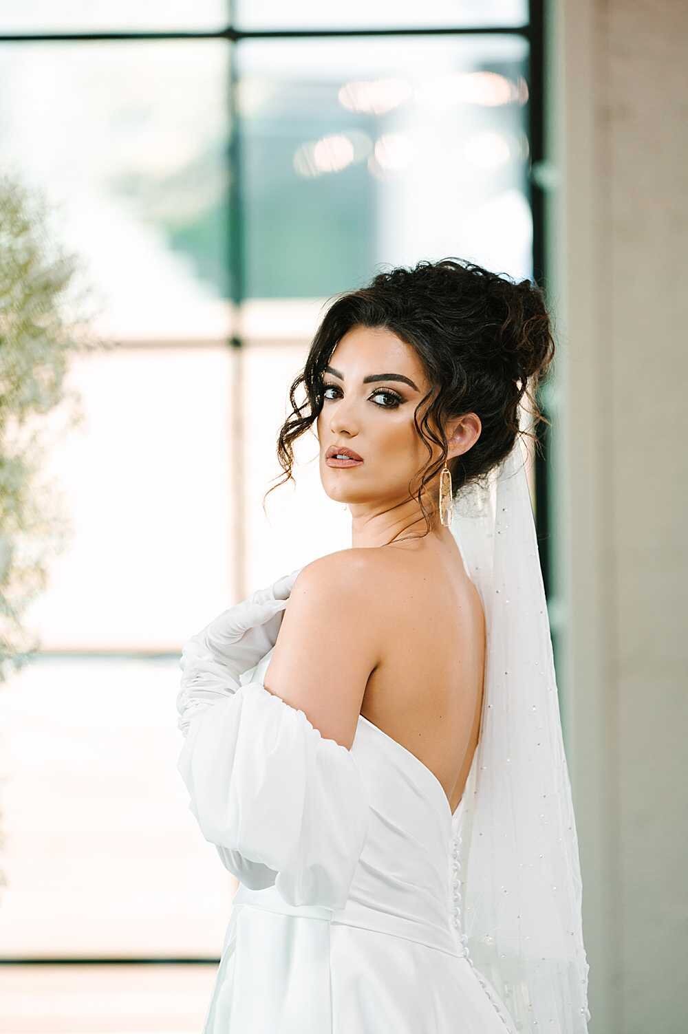 bridal portrait by at the ruth in charlotte nc