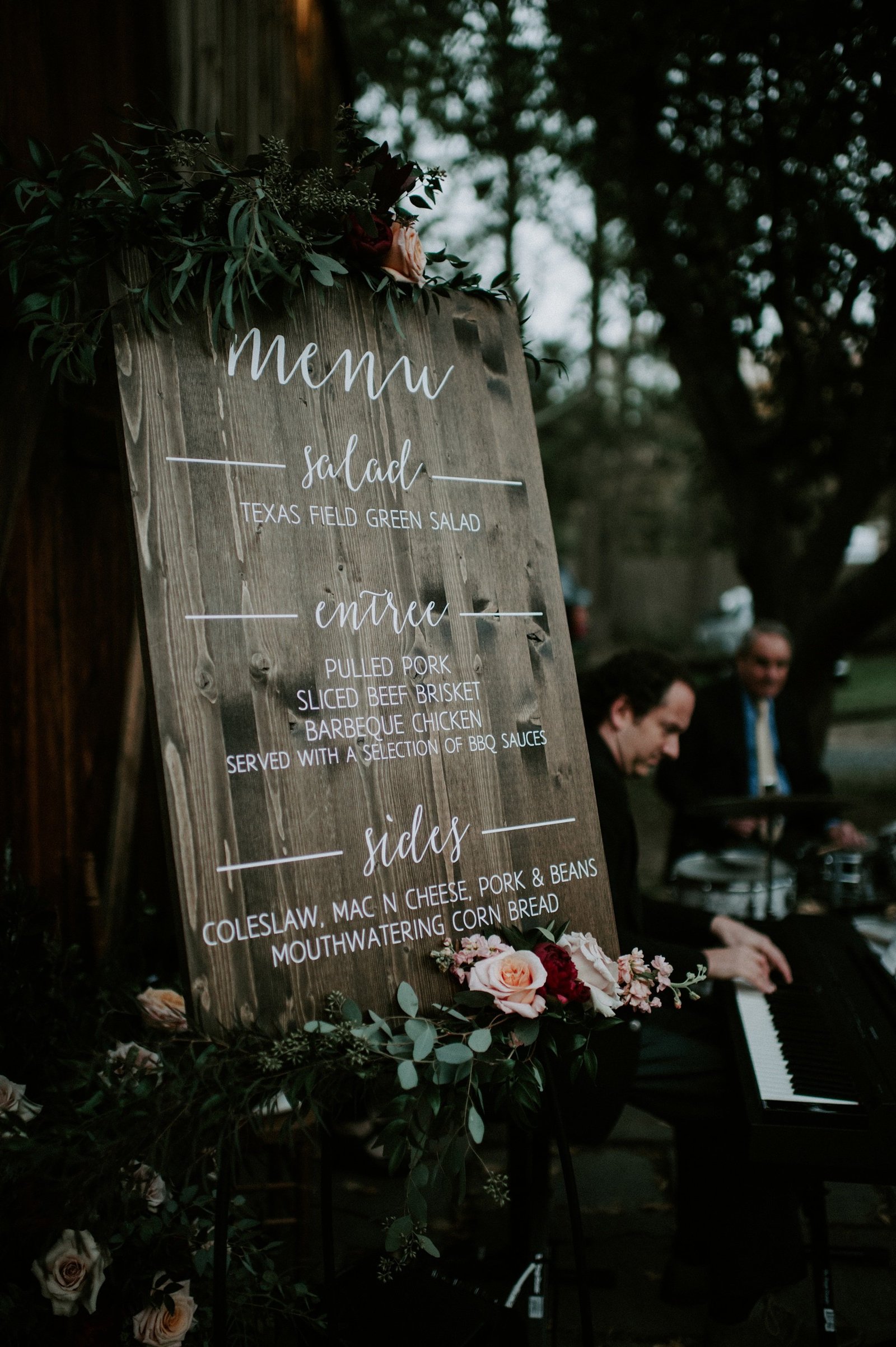 Rustic & romantic wedding at The Webb Barn with draping and chandeliers in Wethersfield, CT