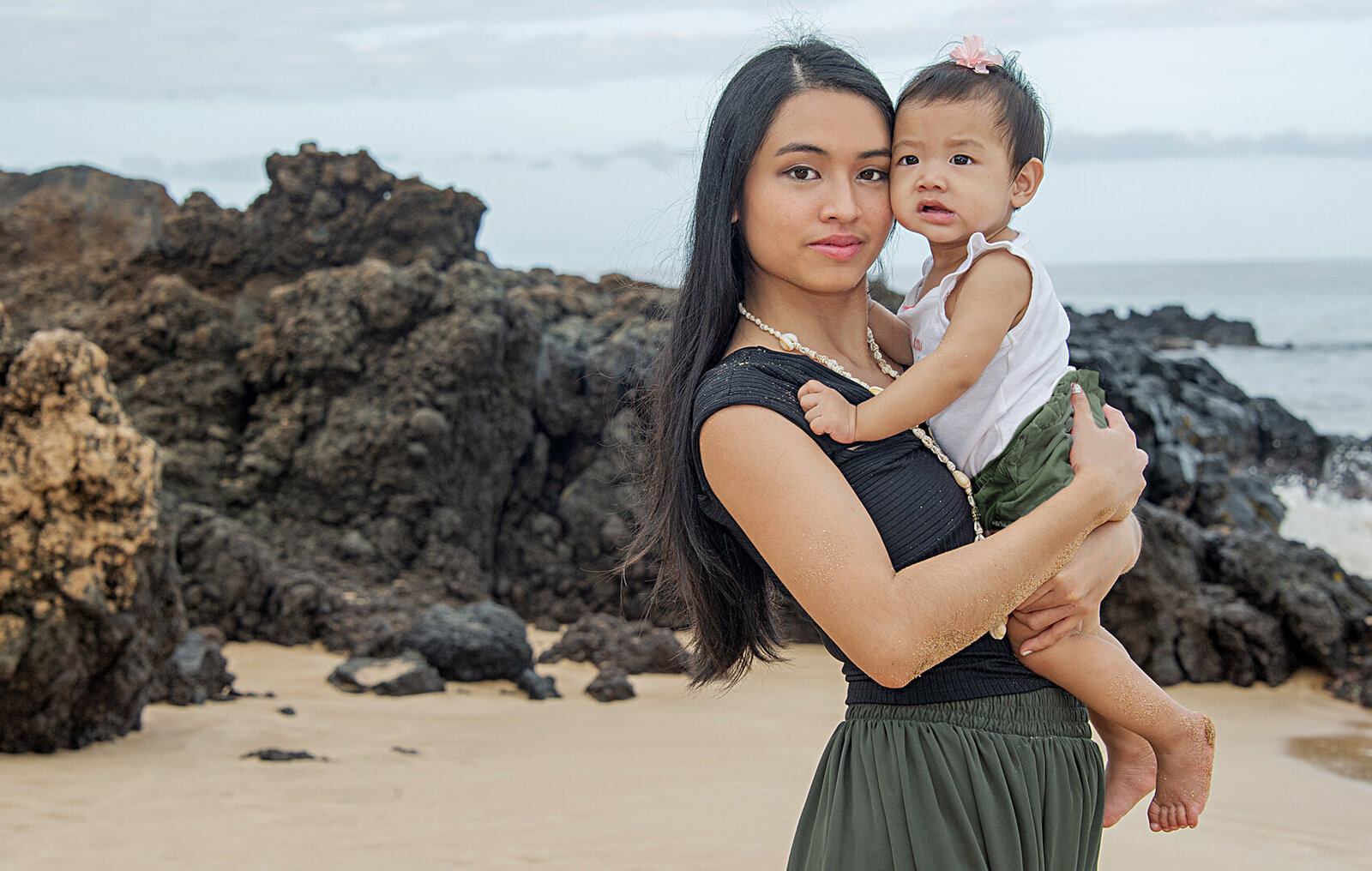 Baby photographers on Kauai