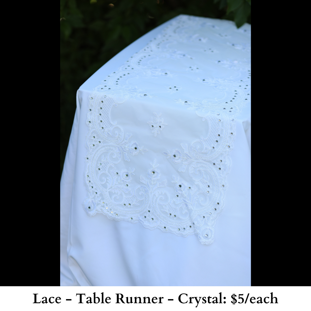 Lace-Table Runner-Crystal-177
