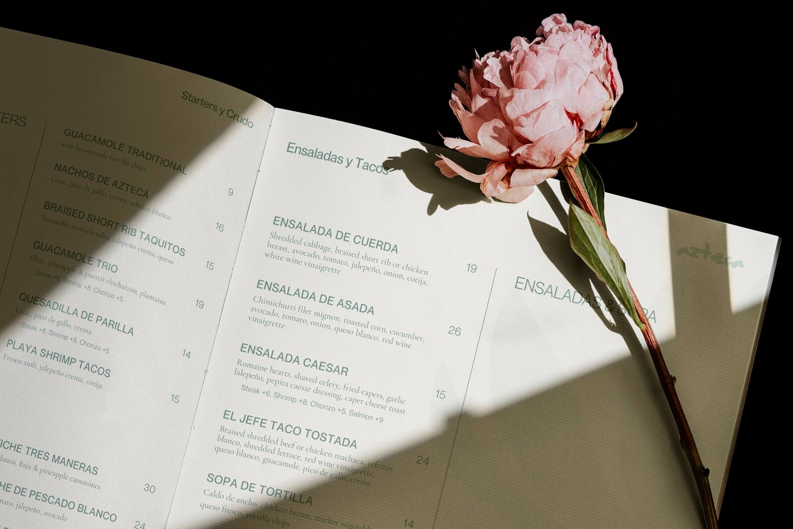Azteca Menus 5