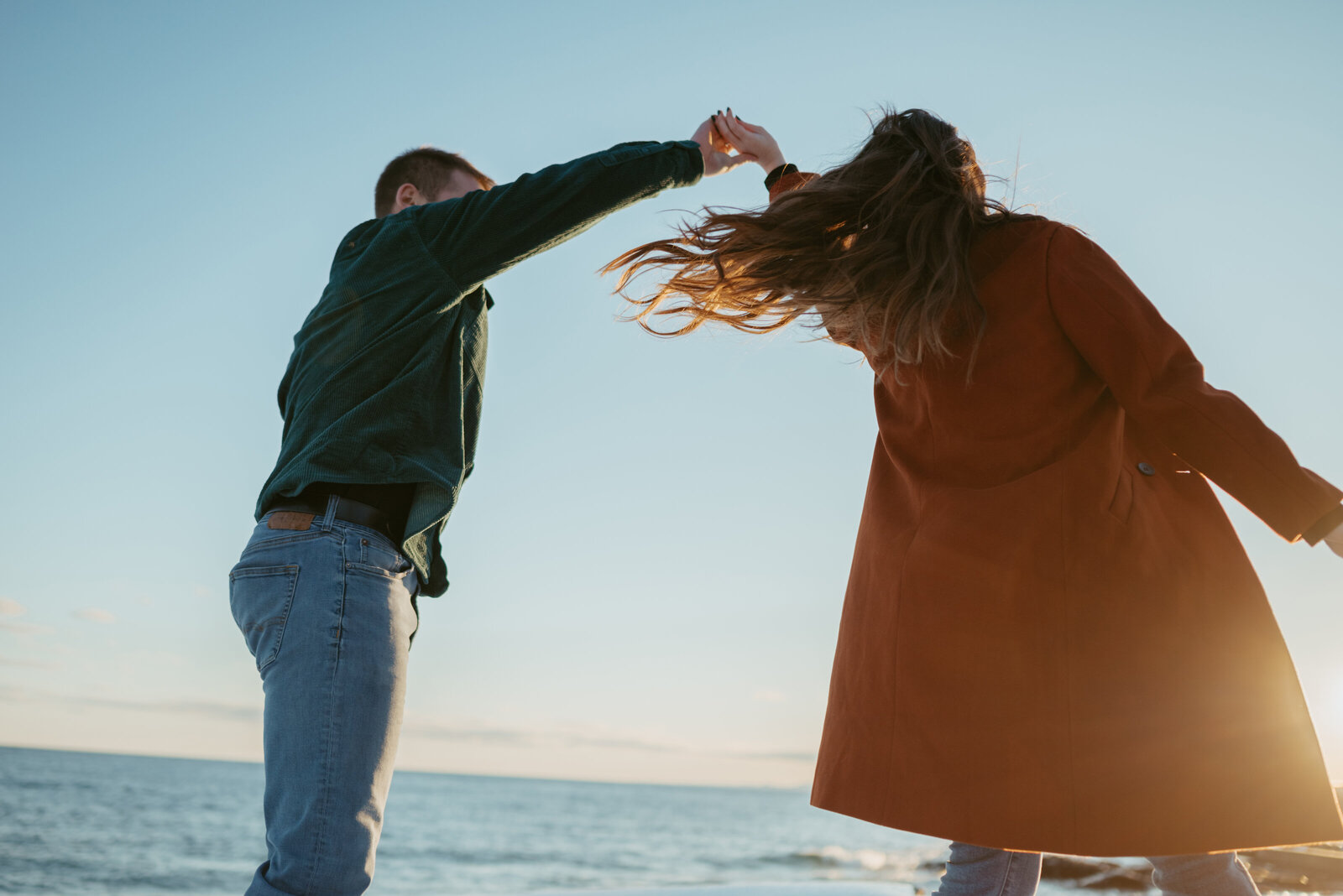 Adventure session with the couple