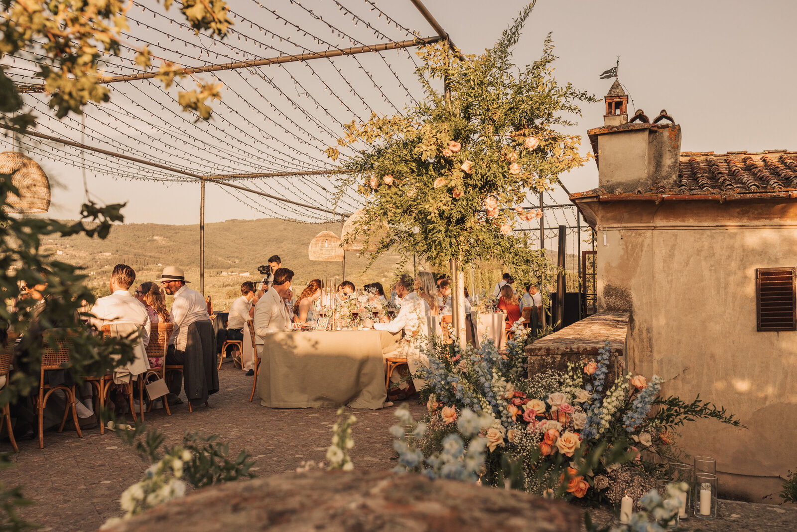 Bröllopsfotograf utlandsbröllop Florens Italien