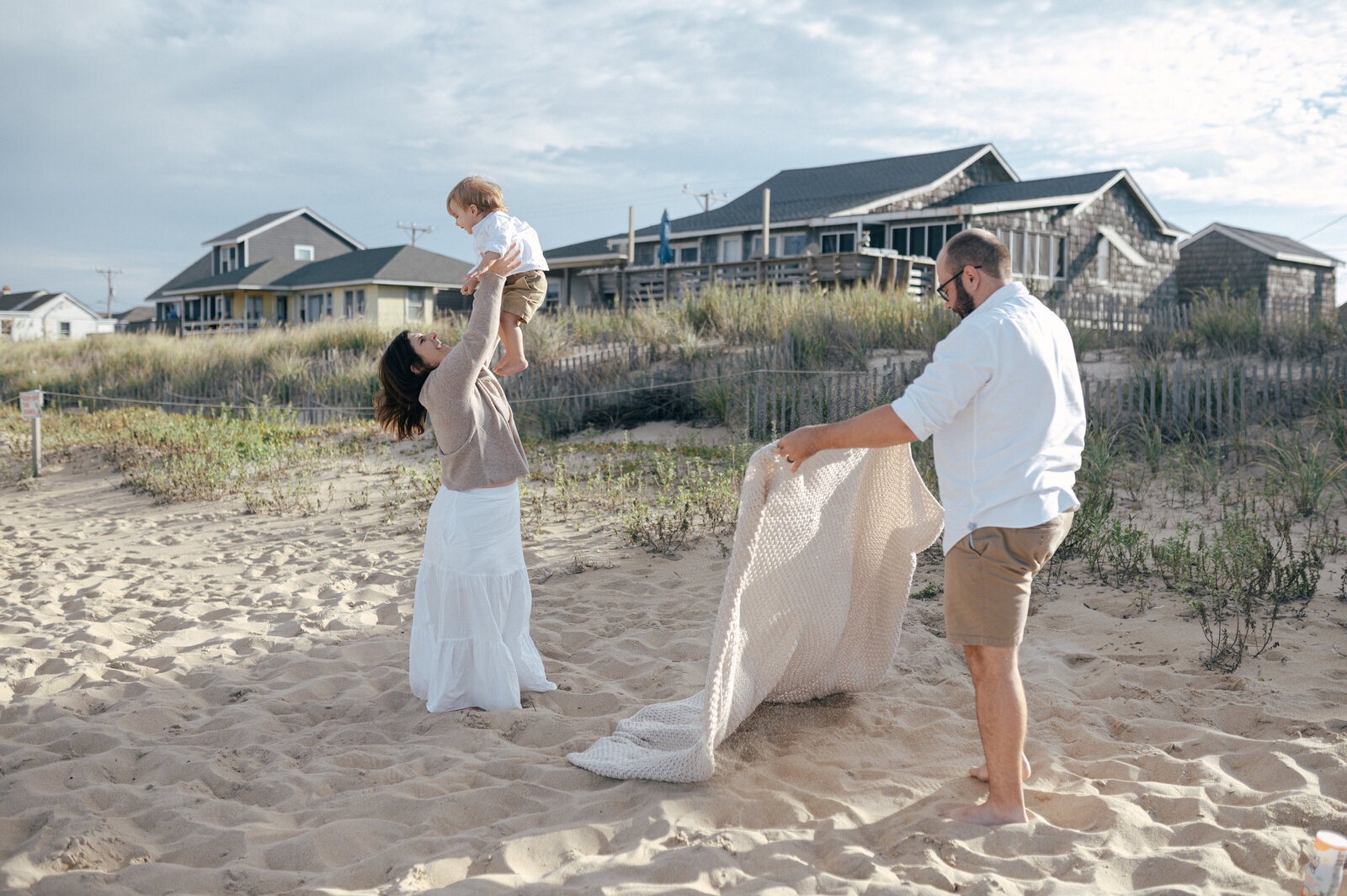 Documentary family led session in Outer Banks, NC digital and film