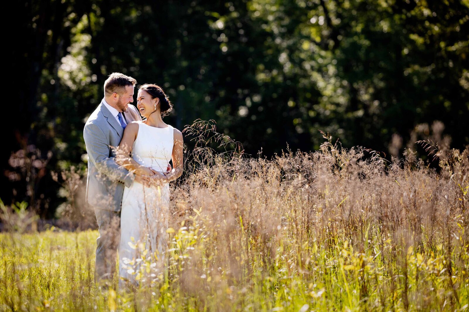 Fall wedding at Lavender Oaks Farm