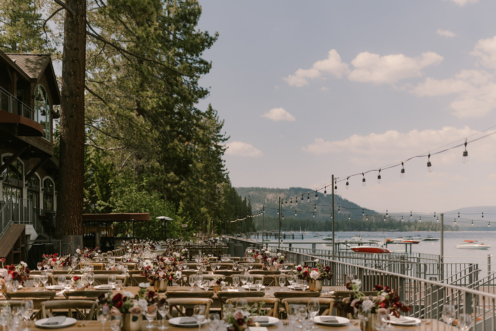 West Shore Cafe Wedding - Lake Tahoe Wedding Florist- Autumn Marcelle Design (784)