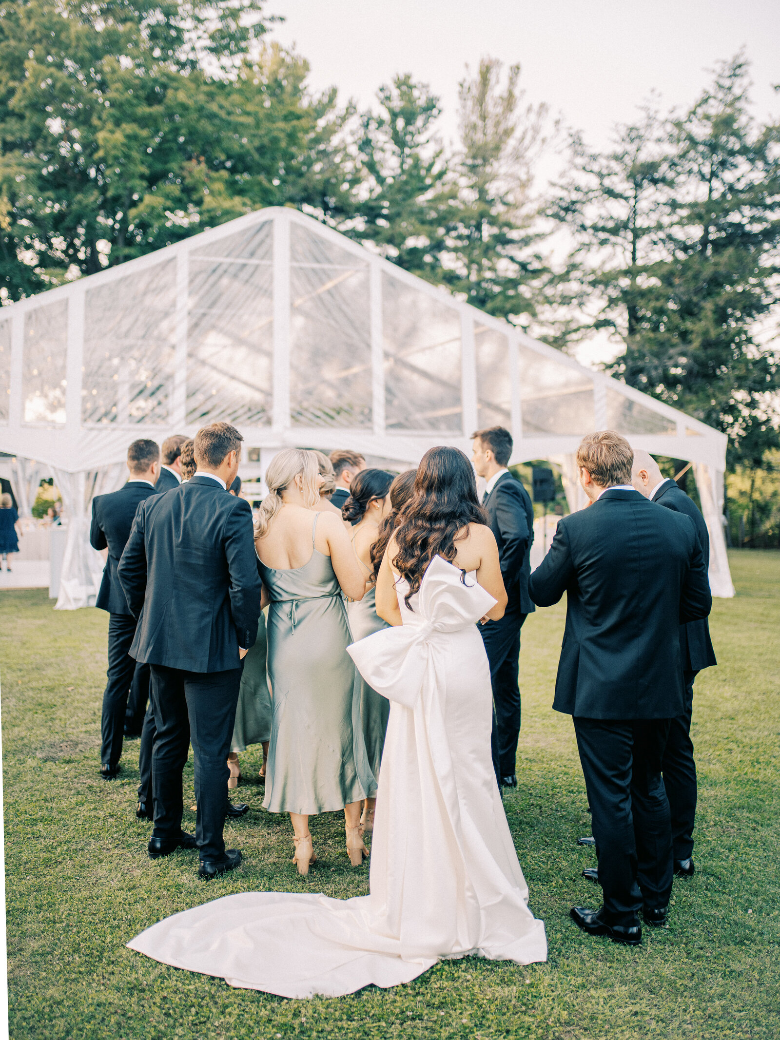 clear wedding tent