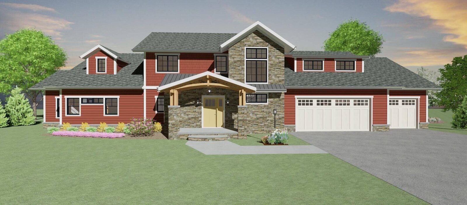 01 Porch Elevation 01-13-21