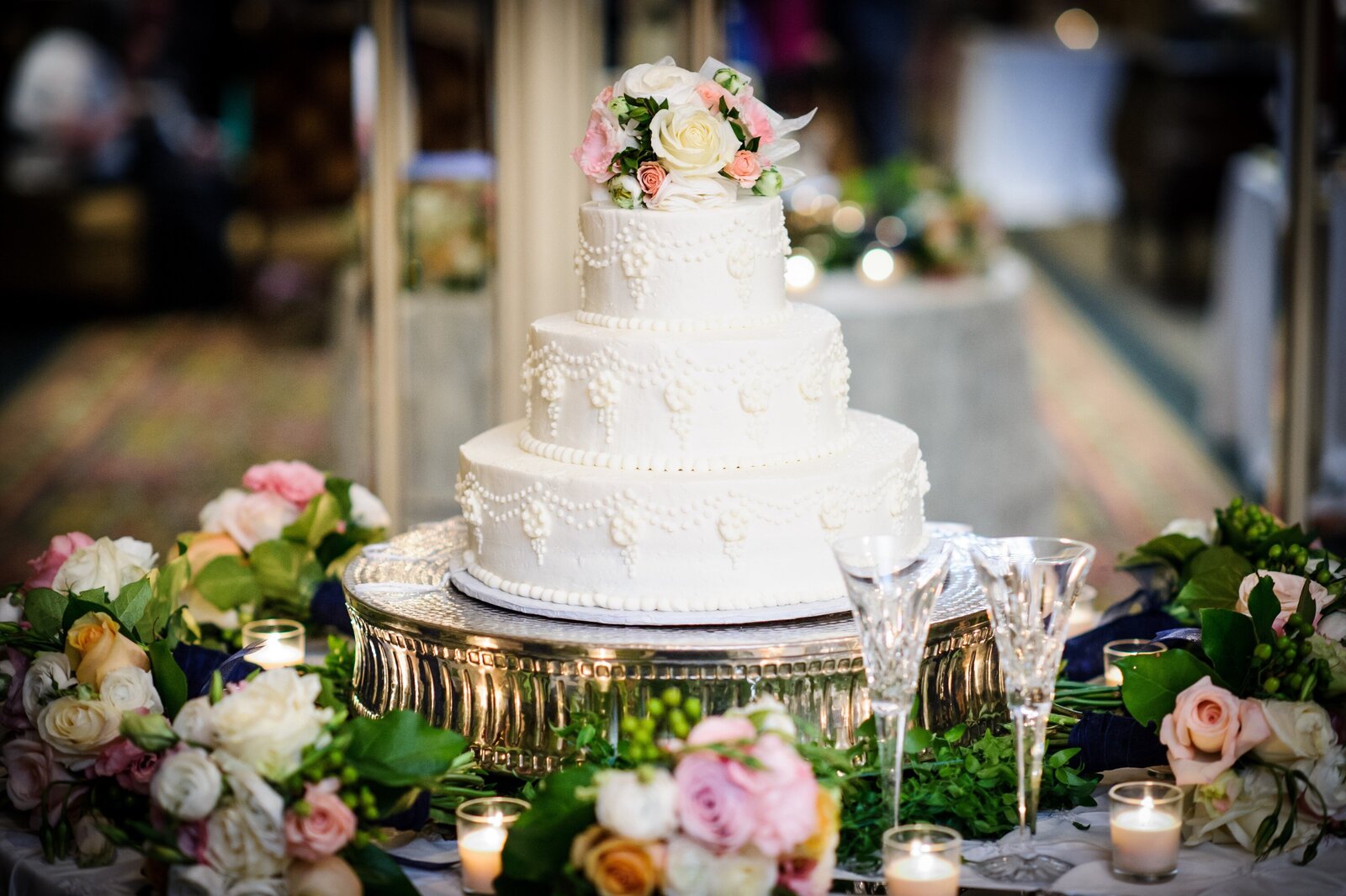 Omni Royal Orleans wedding cake