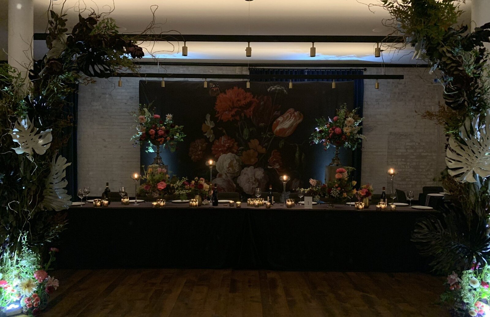 Wedding head table