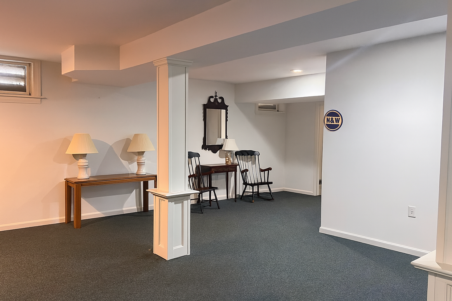 basement center room