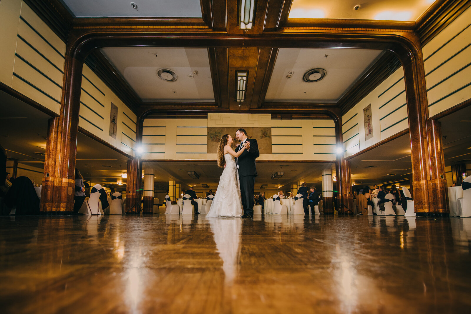 queen mary wedding photography reception first dance