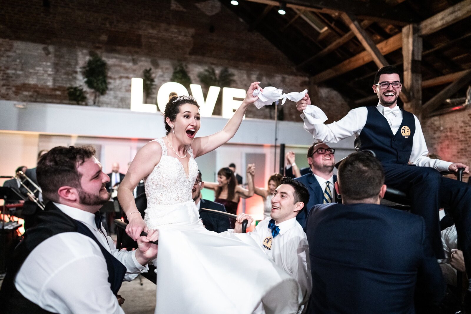 Jewish wedding hora at Capulet