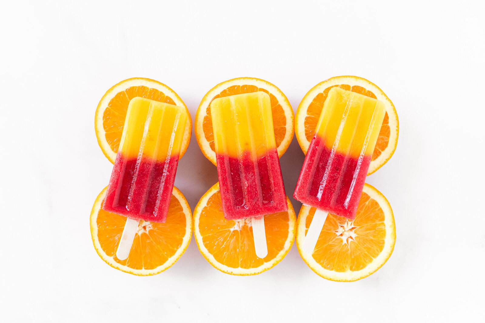 Orange Popsicles by Sarah Eichstedt Photography