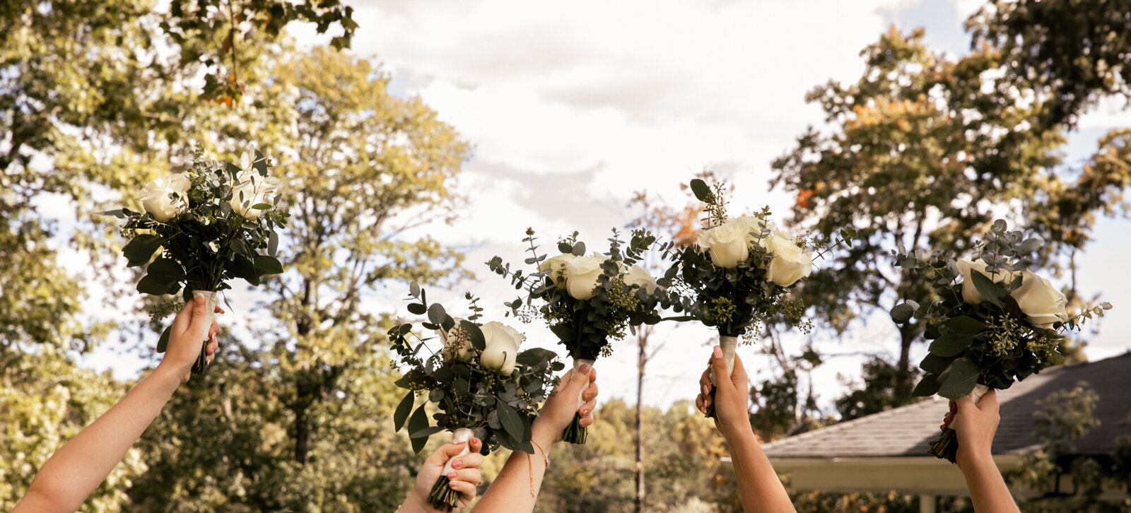 bridesmaid florals photo