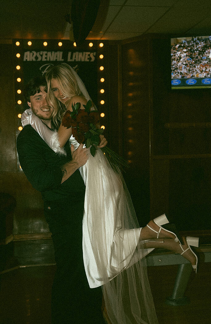 Pittsburgh Night Elopement in Lawrenceville
